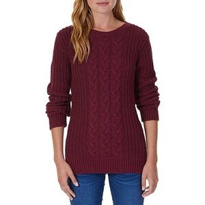 Nautica Single Cable Knit Sweater